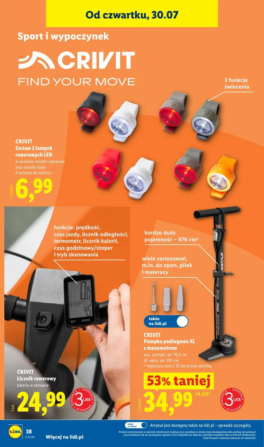 gazetka promocyjna LIDL Od poniedziałku - Strona 44
