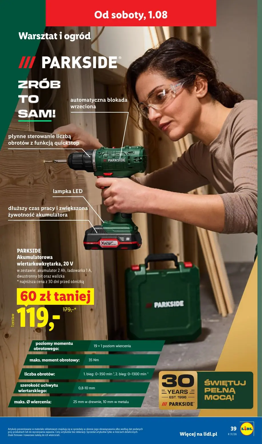 gazetka promocyjna LIDL Od poniedziałku - Strona 45