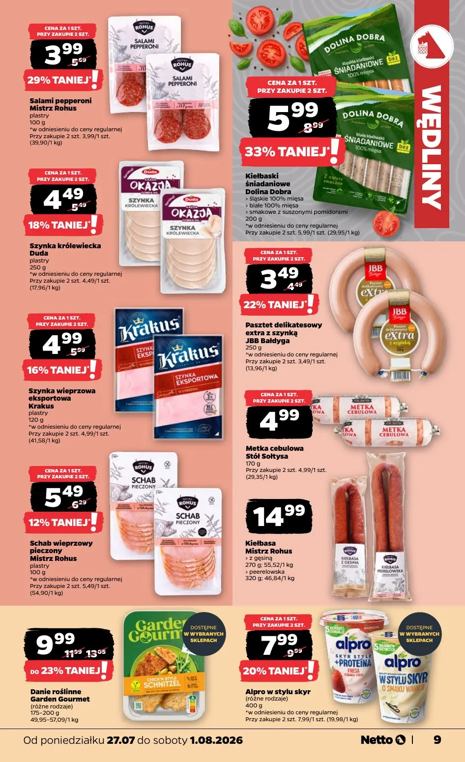 gazetka promocyjna NETTO Gazetka spożywcza - Strona 9