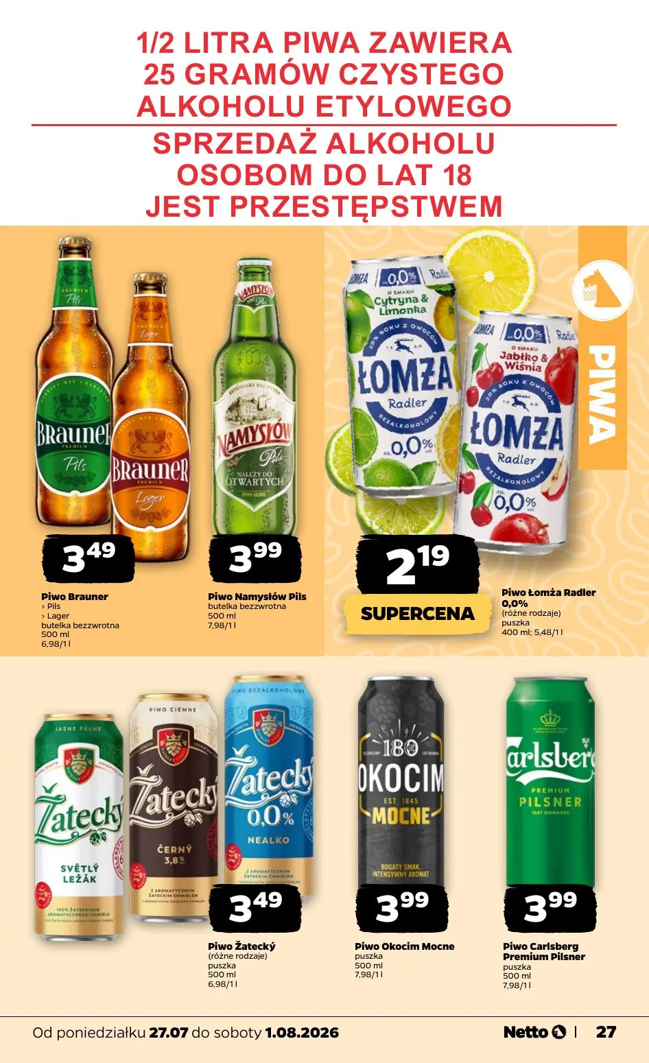 gazetka promocyjna NETTO Gazetka spożywcza - Strona 27