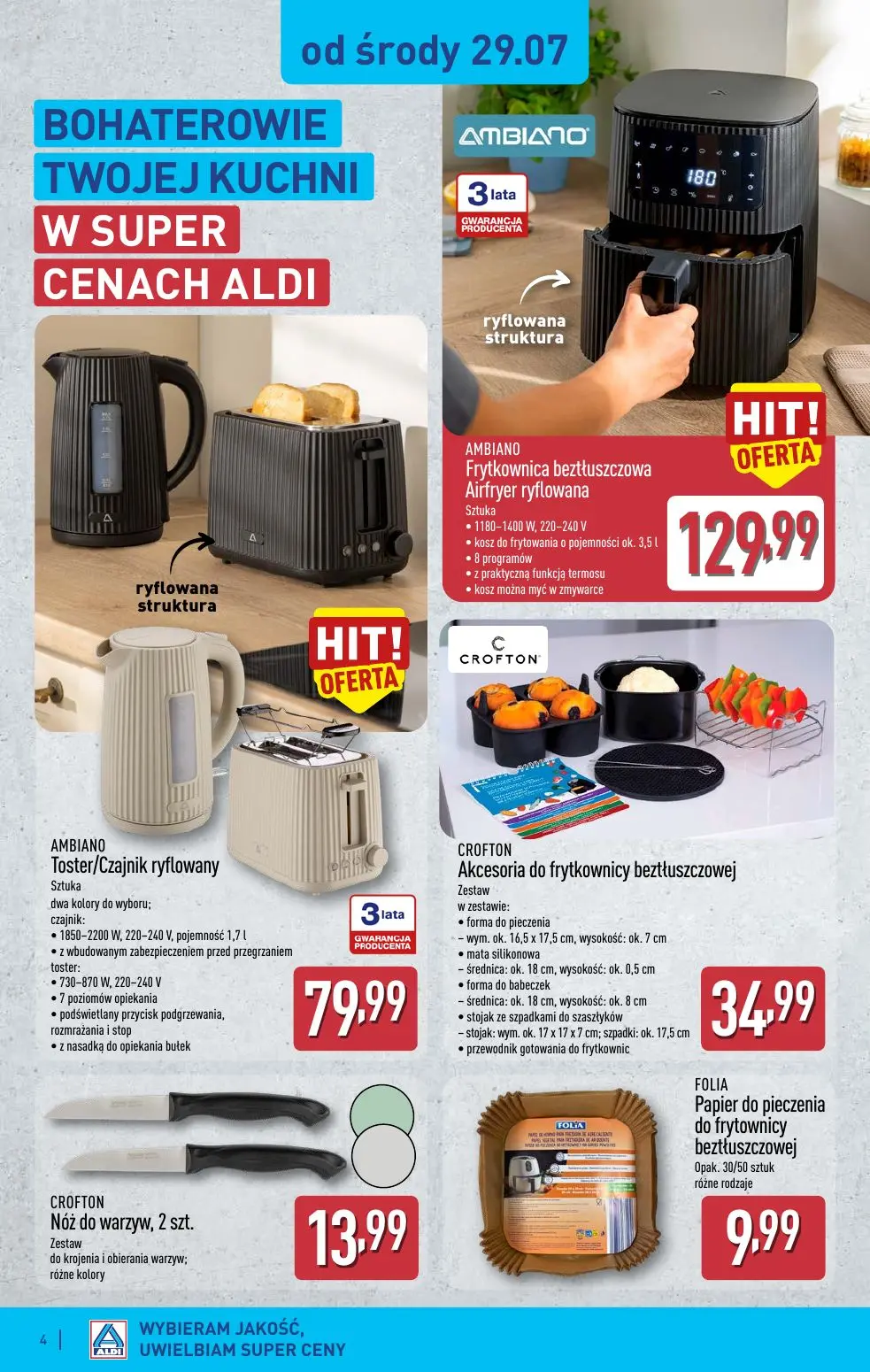 gazetka promocyjna ALDI Bohaterowie kuchni i nie tylko - Strona 4
