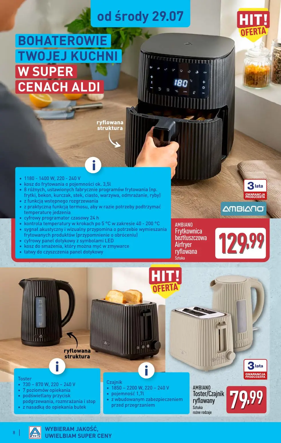 gazetka promocyjna ALDI Oferta od 29.07 - Strona 8
