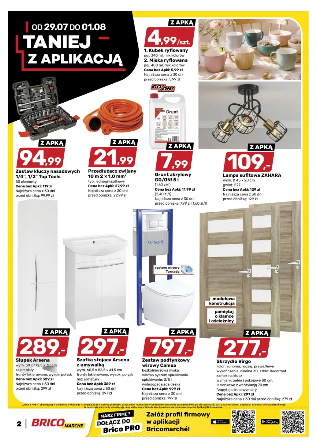 gazetka promocyjna BRICOMARCHE Taniej z apką! - Strona 2