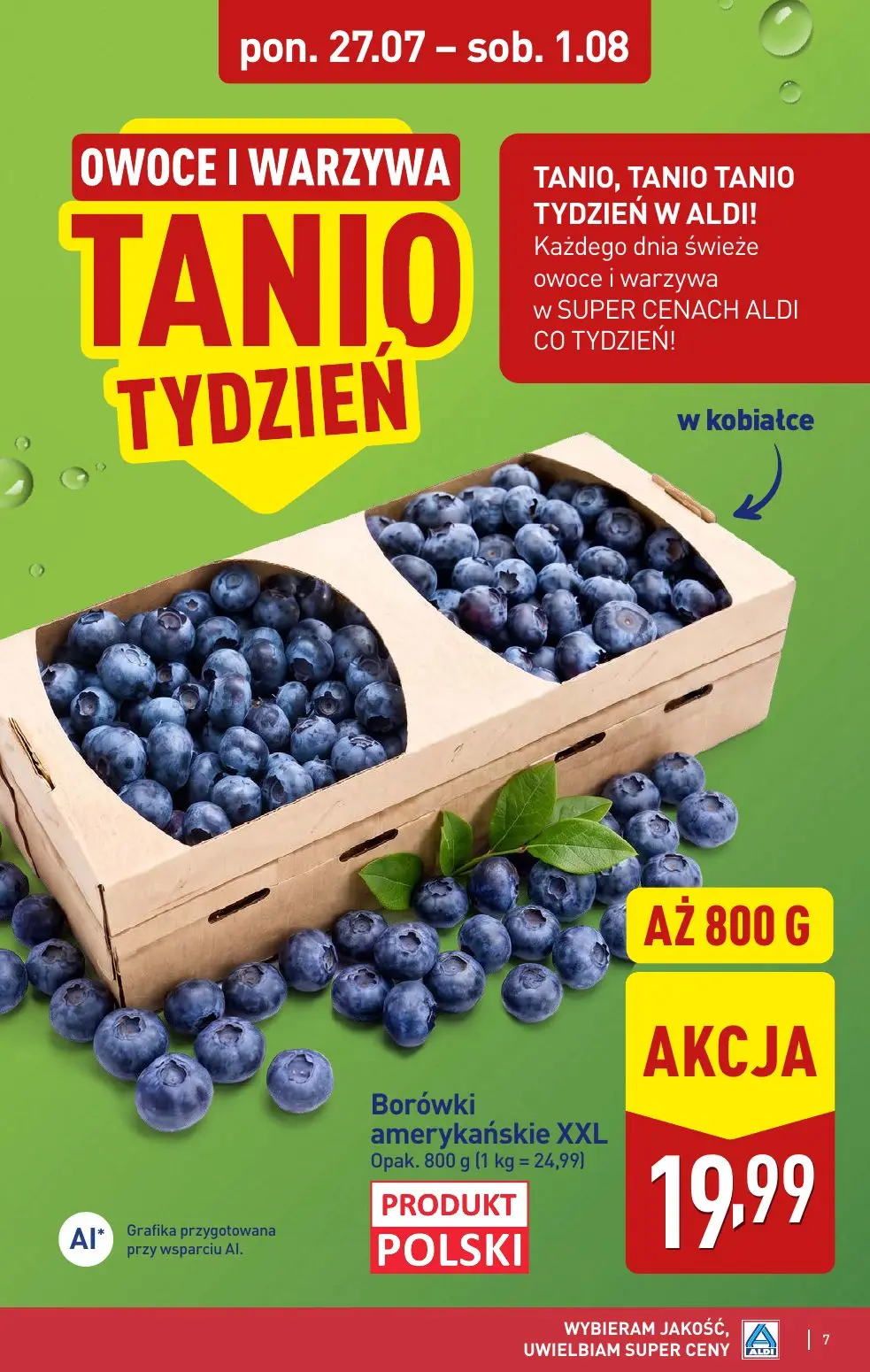 gazetka promocyjna ALDI Oferta na WEEKEND - Strona 7
