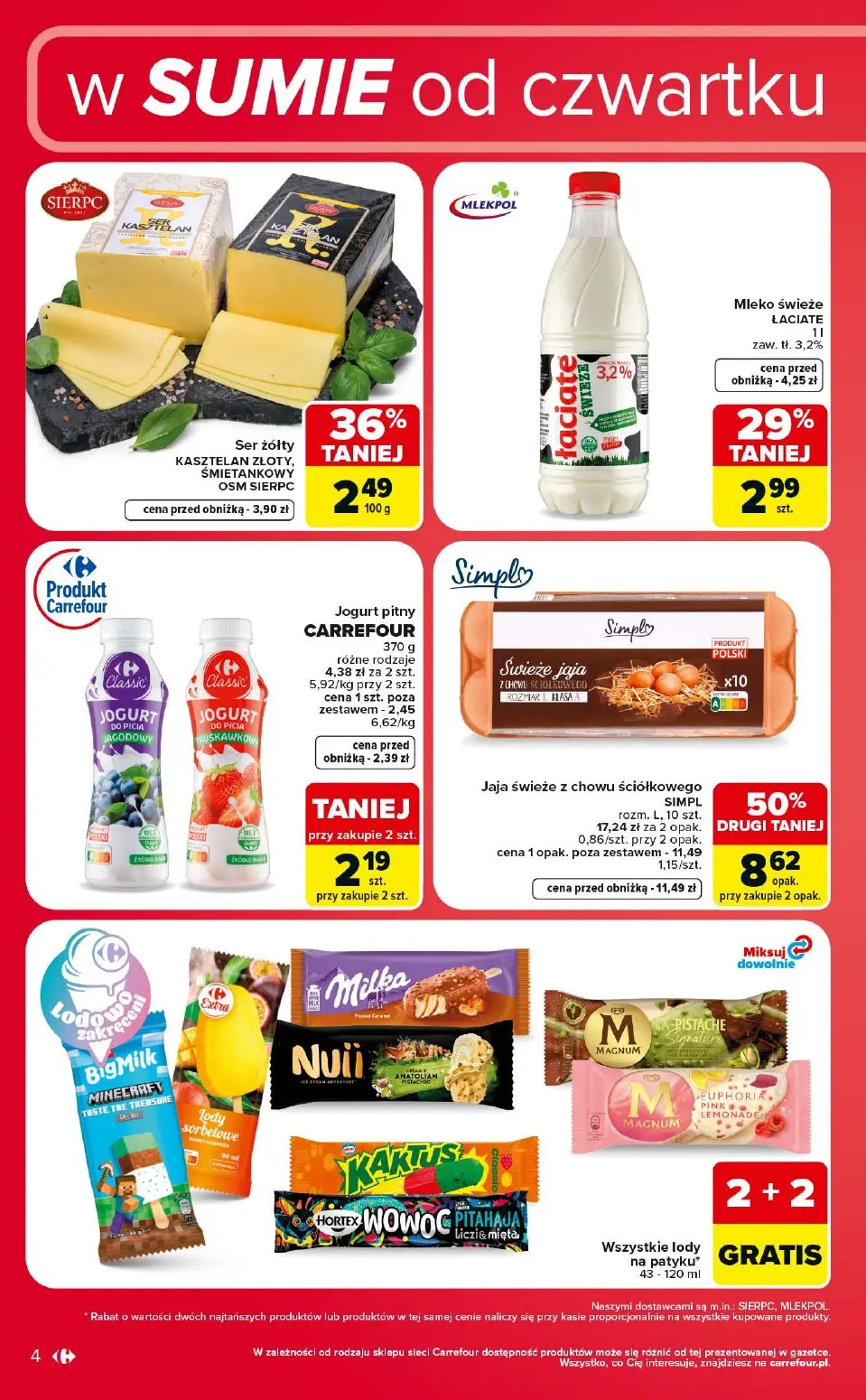 gazetka promocyjna Carrefour Market Weekend okazji - Strona 4