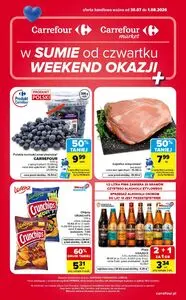 Gazetka promocyjna Carrefour, ważna od 2026-07-30 do 2026-08-01.