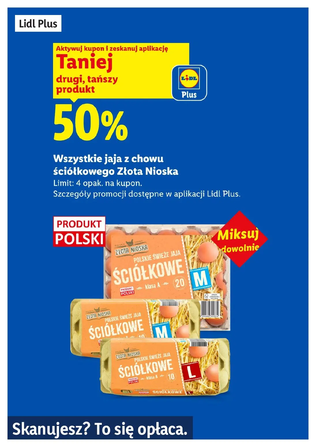 gazetka promocyjna LIDL Lidl plus. Skanujesz - To się opłaca - Strona 7