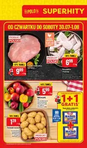 Gazetka promocyjna POLOmarket, ważna od 2026-07-30 do 2026-08-01.