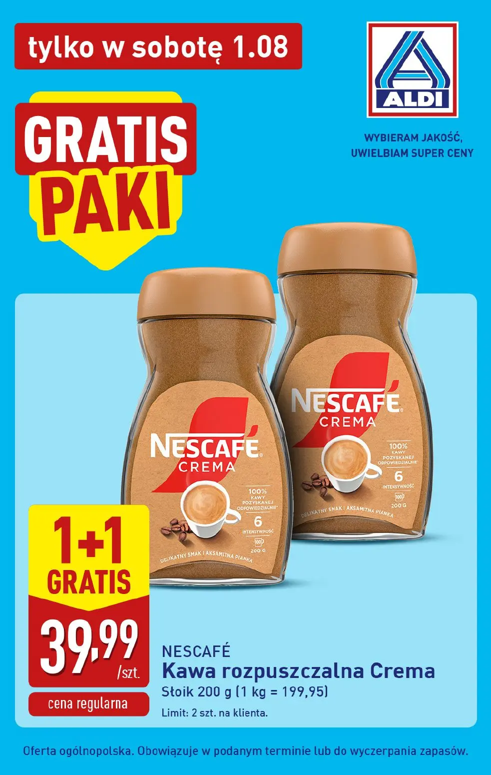 gazetka promocyjna ALDI Tylko w SOBOTĘ - Strona 2