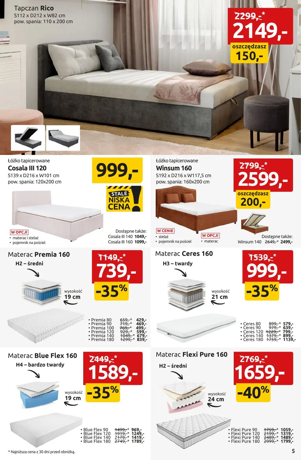 gazetka promocyjna Black Red White NAJLEPSZE OKAZJE POD SŁOŃCEM DO-50% - Strona 5