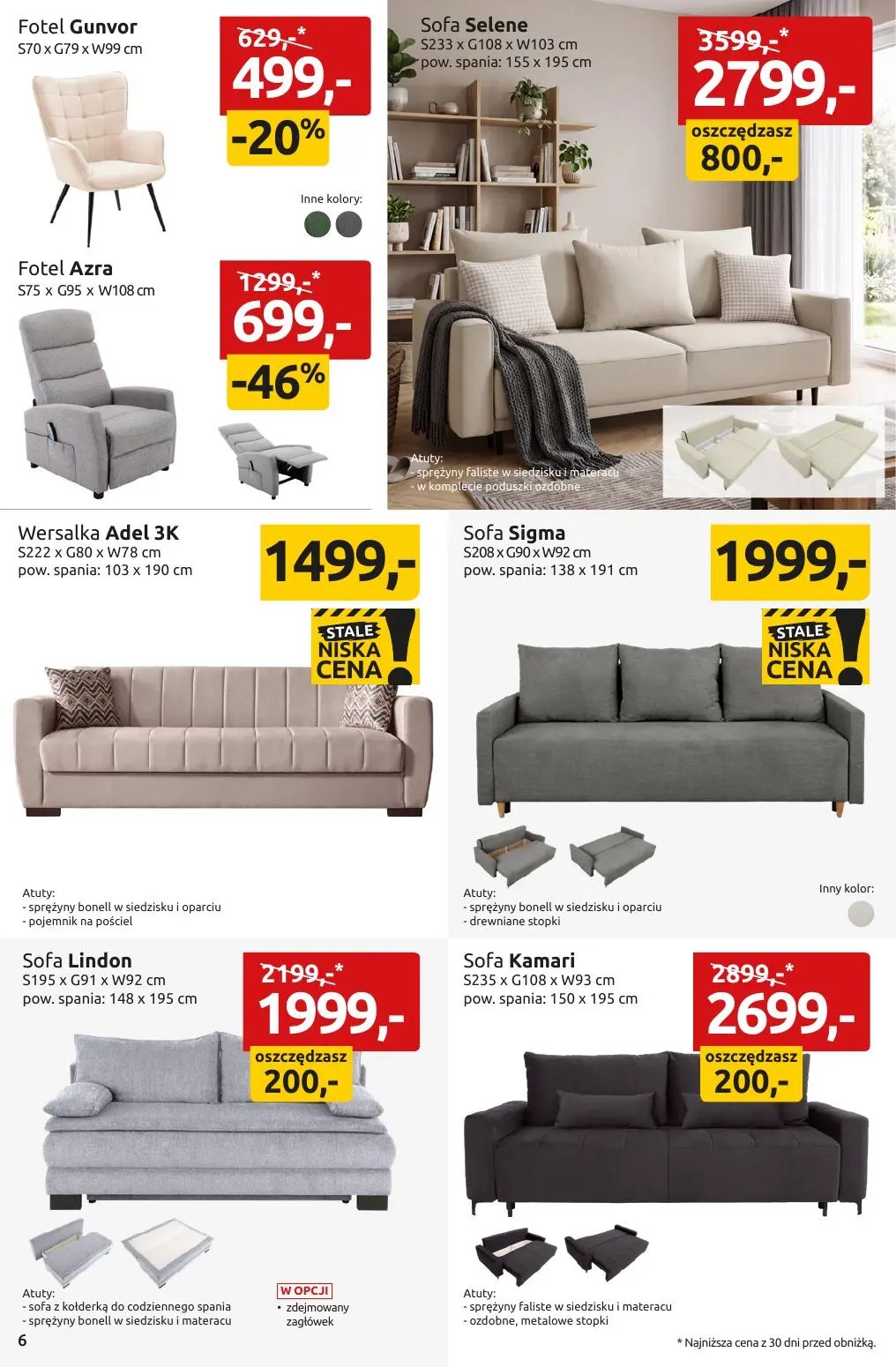 gazetka promocyjna Black Red White NAJLEPSZE OKAZJE POD SŁOŃCEM DO-50% - Strona 6