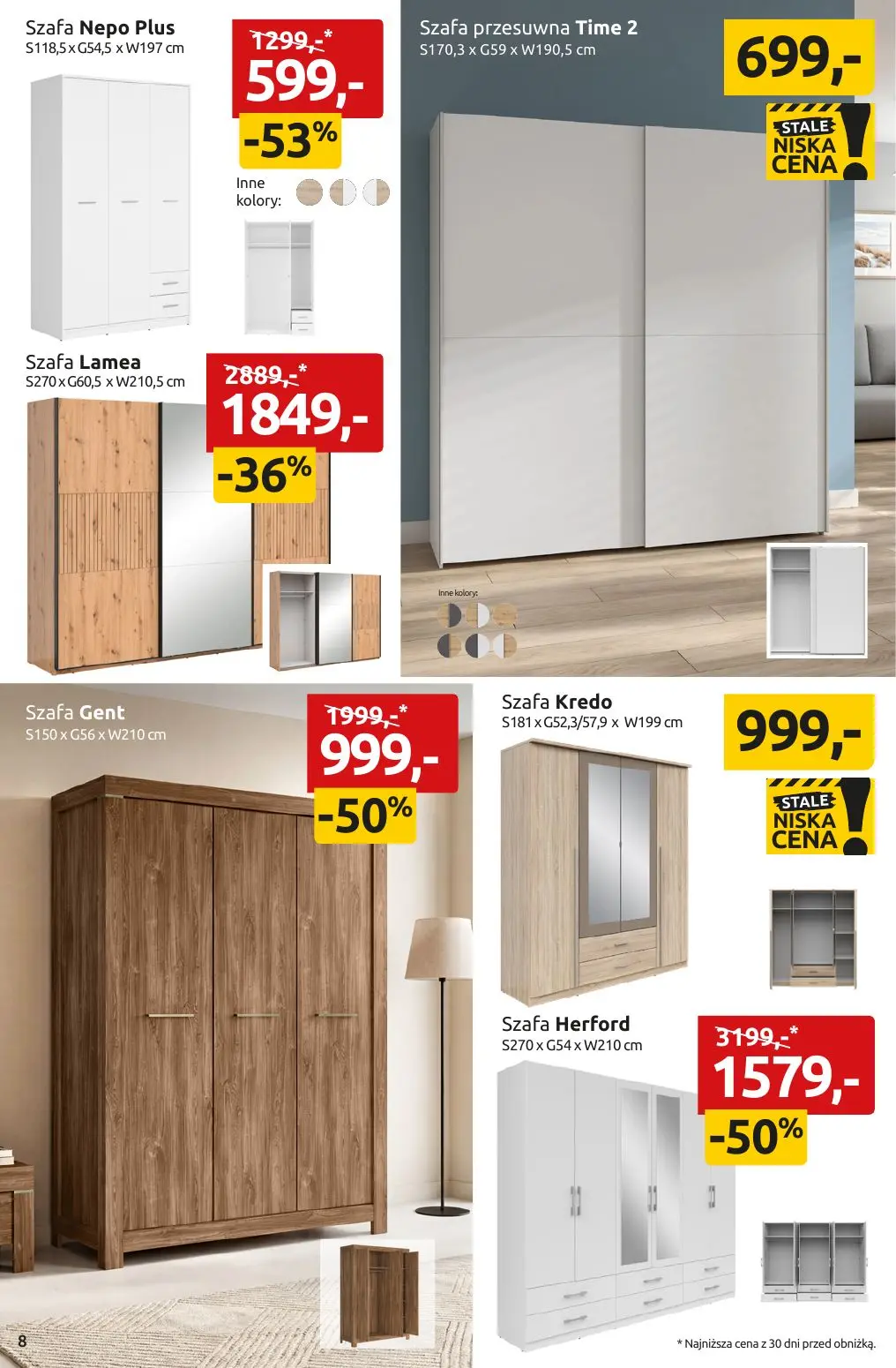 gazetka promocyjna Black Red White NAJLEPSZE OKAZJE POD SŁOŃCEM DO-50% - Strona 8