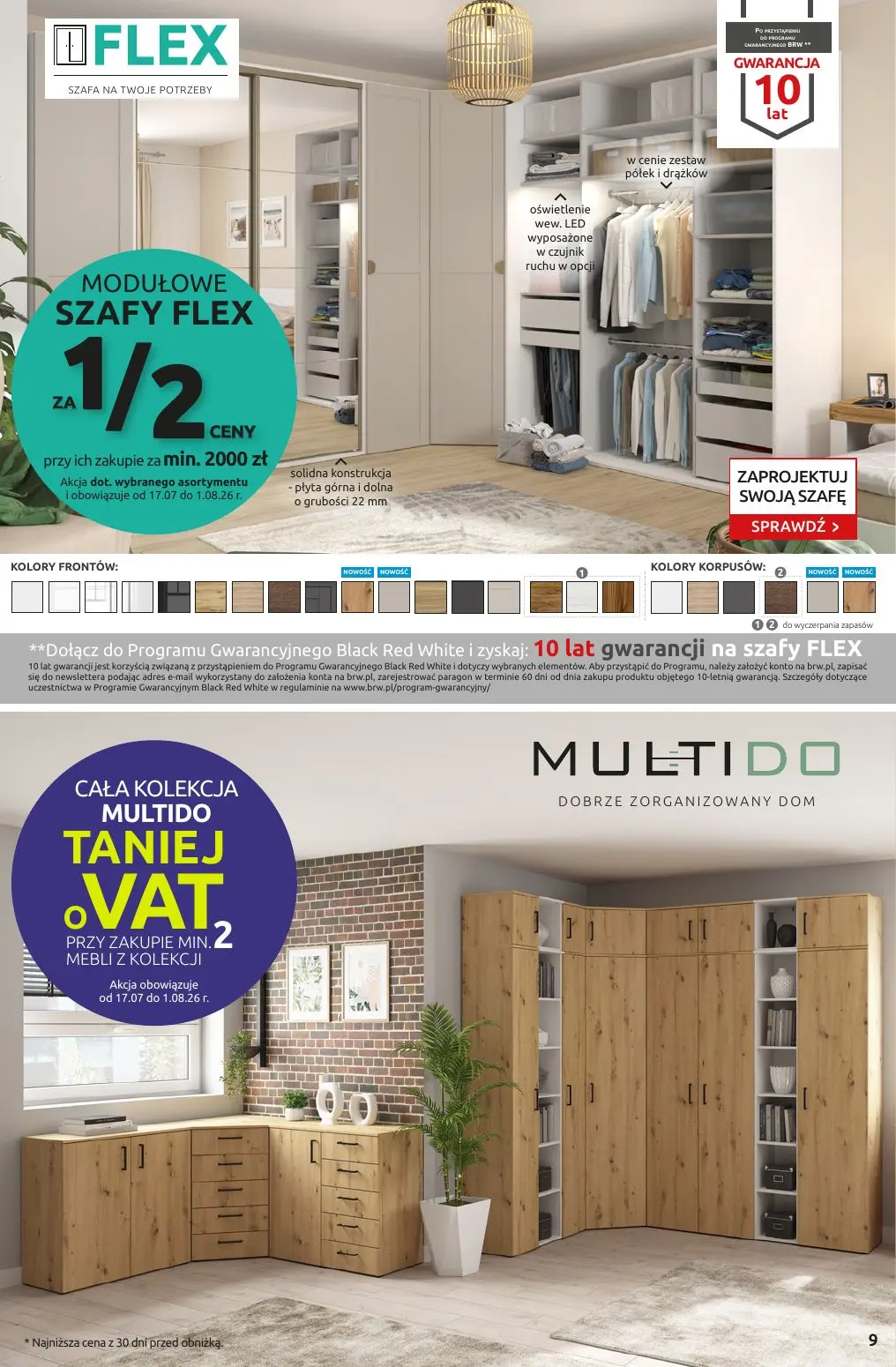 gazetka promocyjna Black Red White NAJLEPSZE OKAZJE POD SŁOŃCEM DO-50% - Strona 9