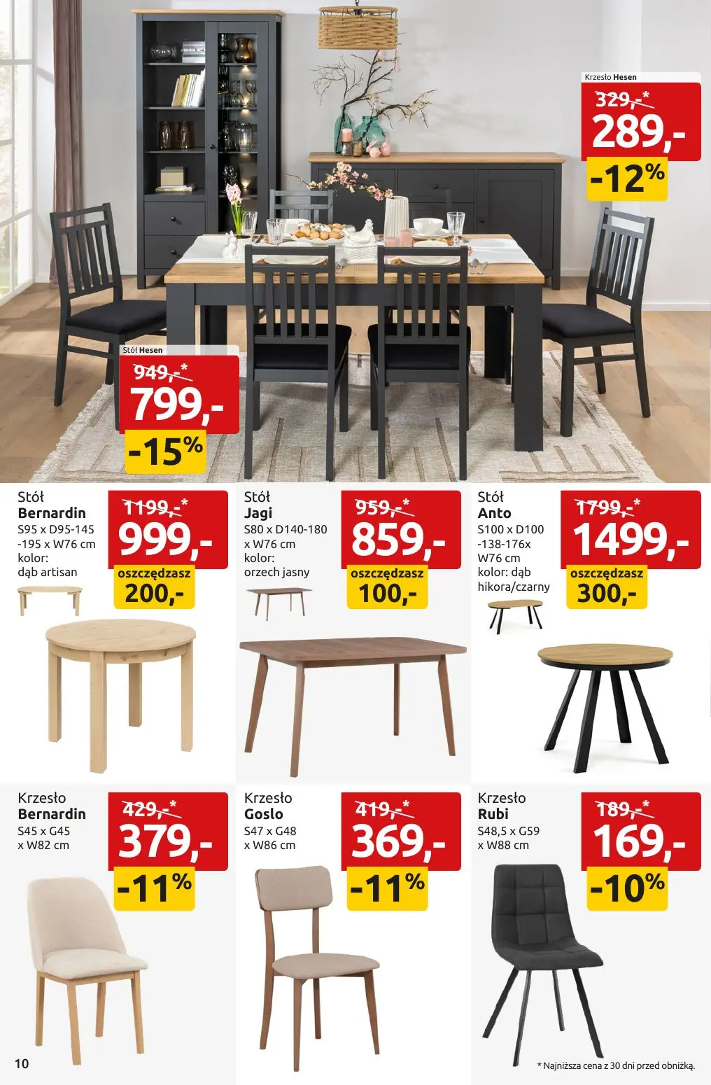 gazetka promocyjna Black Red White NAJLEPSZE OKAZJE POD SŁOŃCEM DO-50% - Strona 10