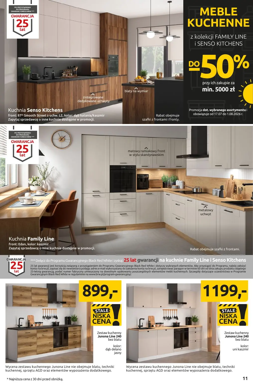 gazetka promocyjna Black Red White NAJLEPSZE OKAZJE POD SŁOŃCEM DO-50% - Strona 11