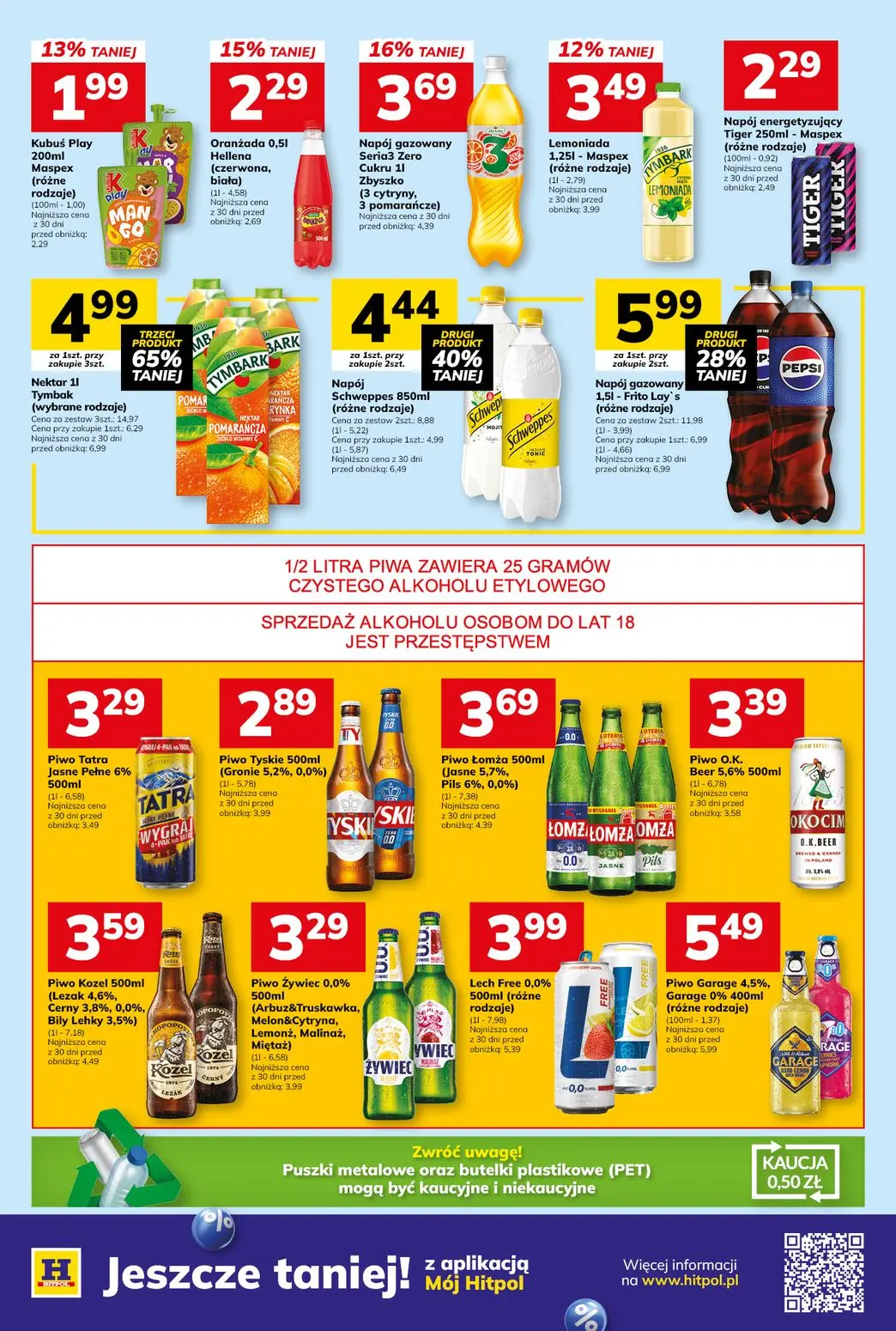gazetka promocyjna Hitpol Taniej z Super Wielopakami!  - Strona 10