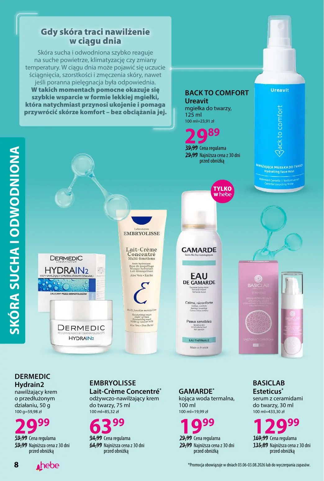 gazetka promocyjna hebe Dermokosmetyki - Strona 8