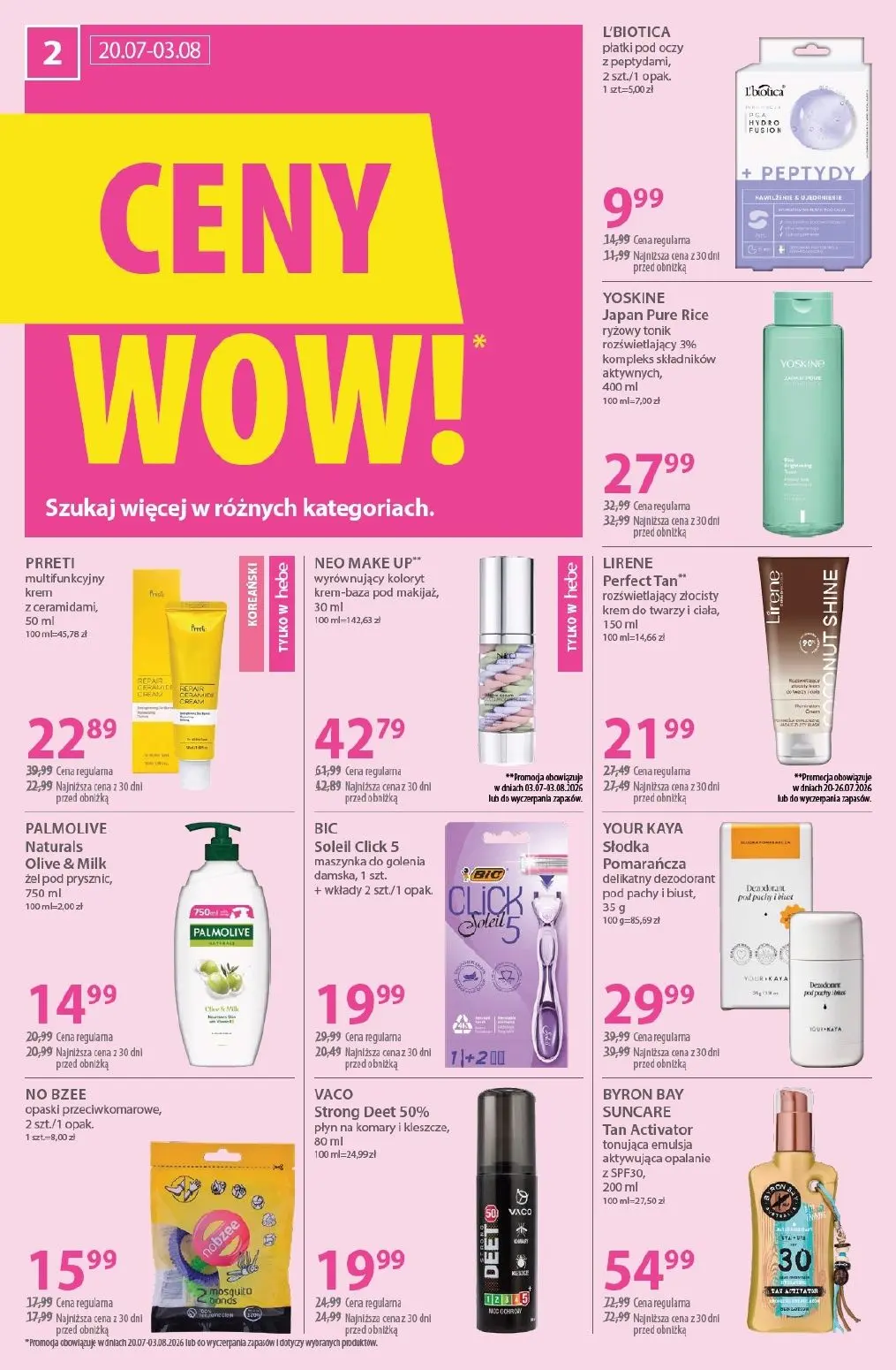 gazetka promocyjna hebe  - Strona 2