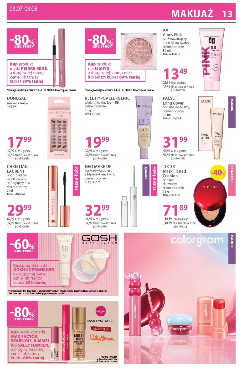gazetka promocyjna hebe  - Strona 13