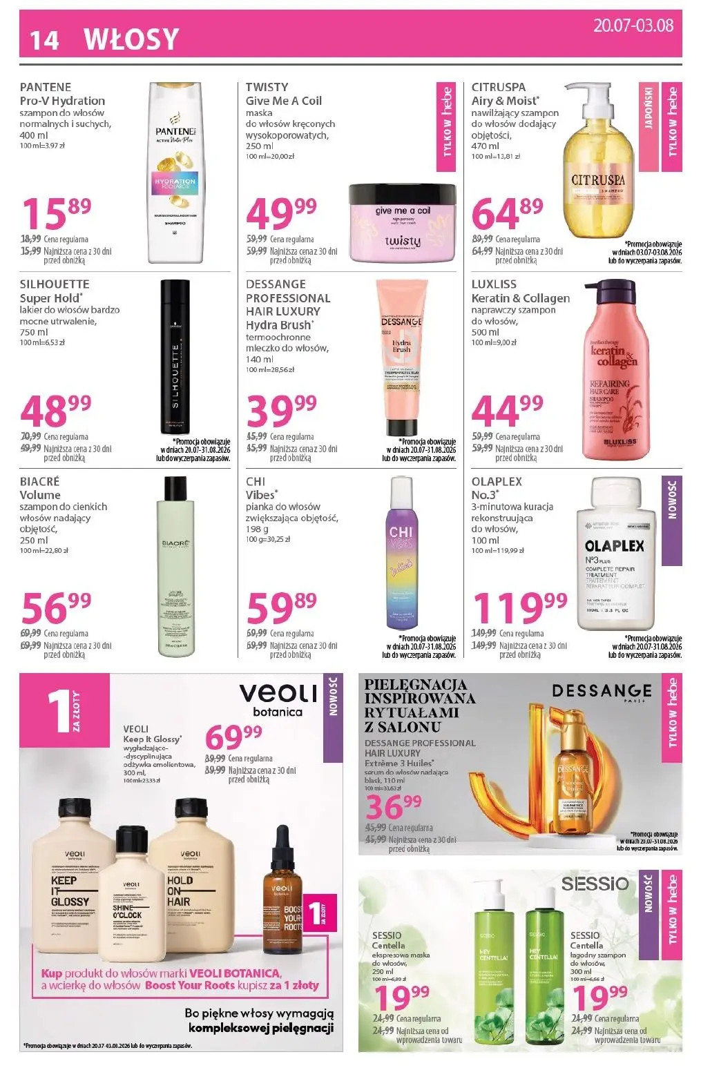 gazetka promocyjna hebe  - Strona 14