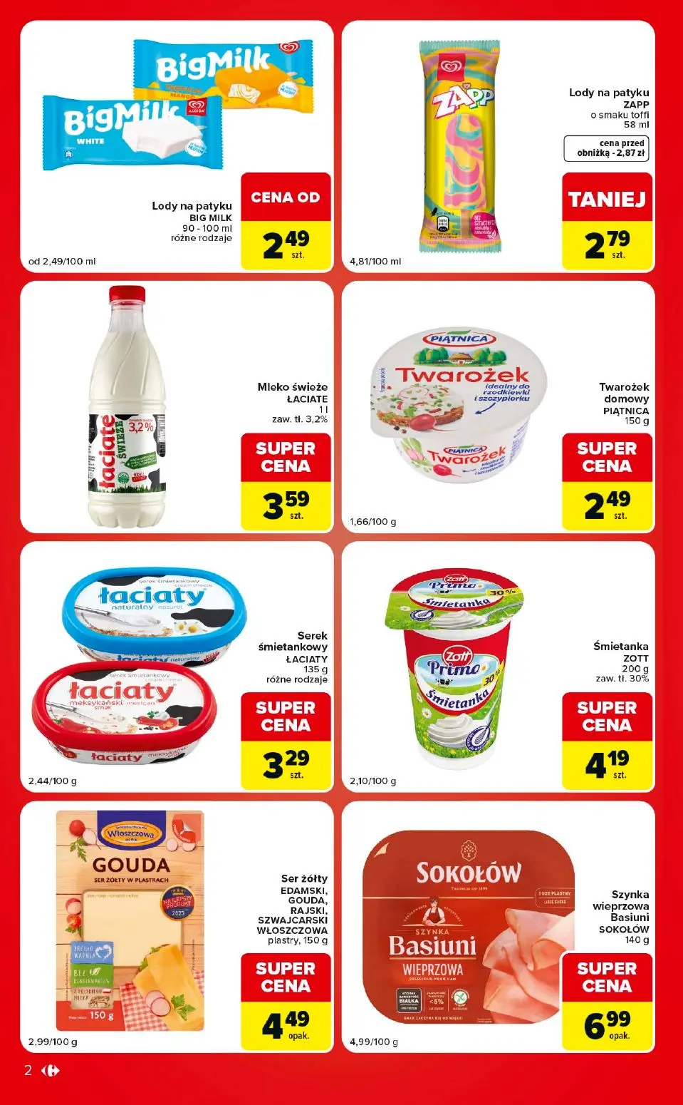 gazetka promocyjna Carrefour Market W sumie ekspresowe zakupy - Strona 2