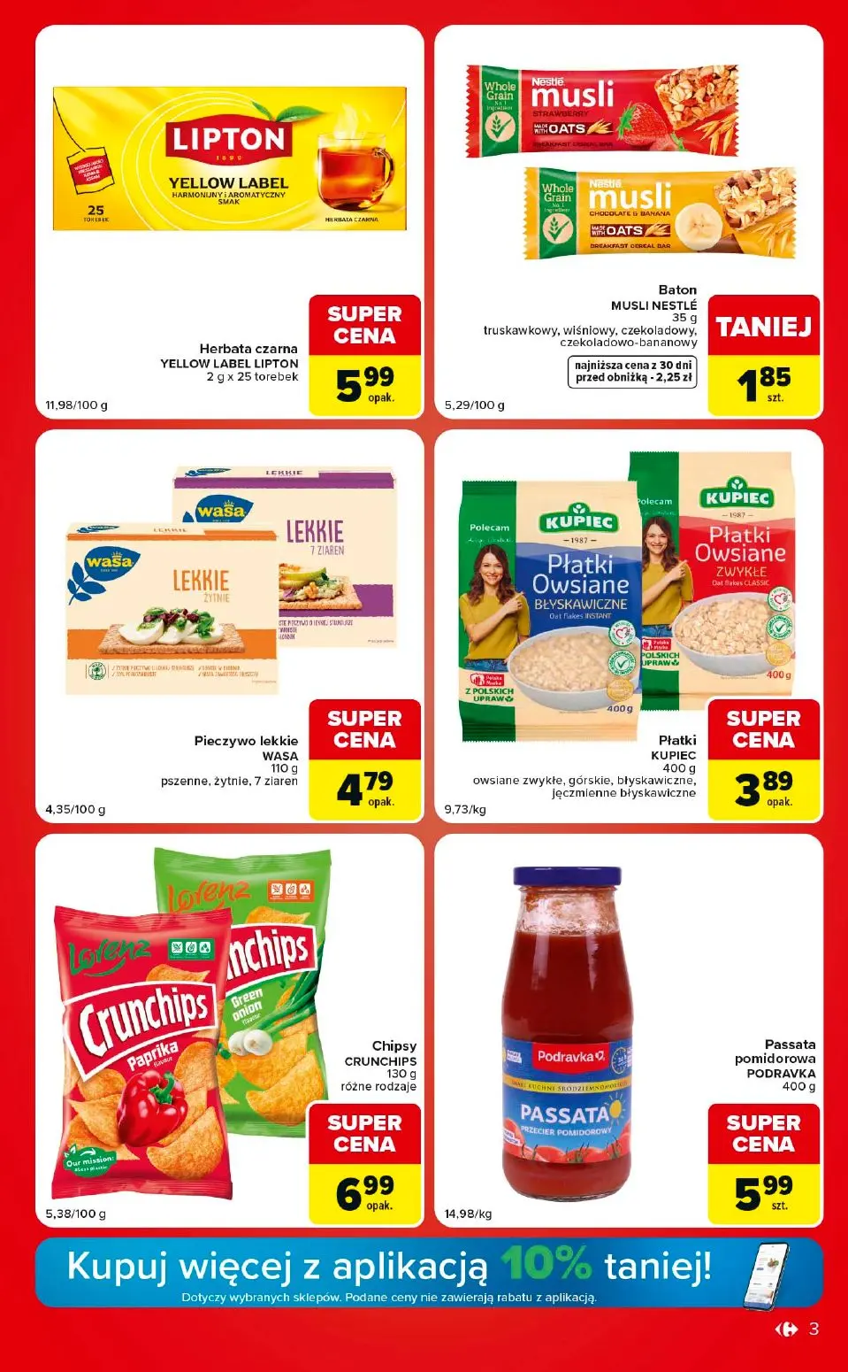 gazetka promocyjna Carrefour Market W sumie ekspresowe zakupy - Strona 3
