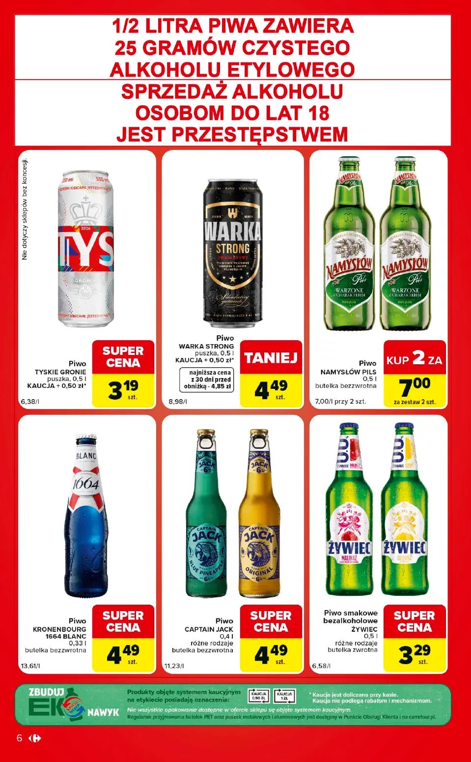 gazetka promocyjna Carrefour Market W sumie ekspresowe zakupy - Strona 6