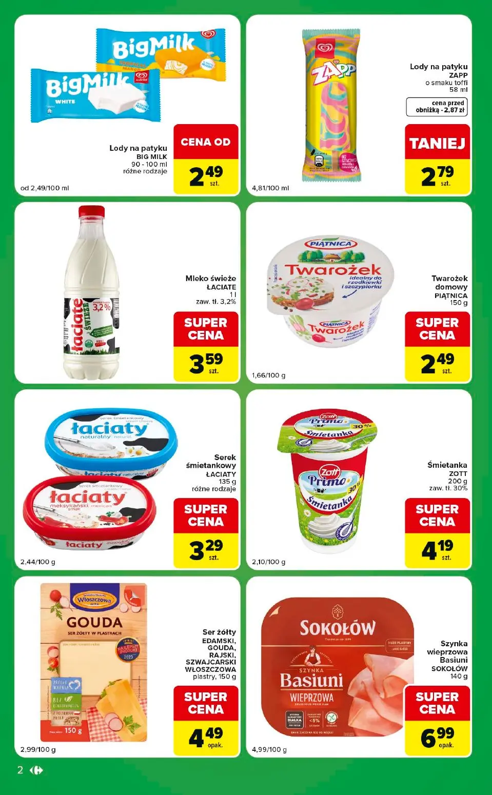 gazetka promocyjna Carrefour Express W sumie ekspresowe zakupy - Strona 2