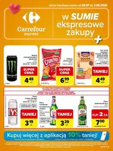 Gazetka promocyjna Carrefour Express, ważna od 2026-07-28 do 2026-08-03.