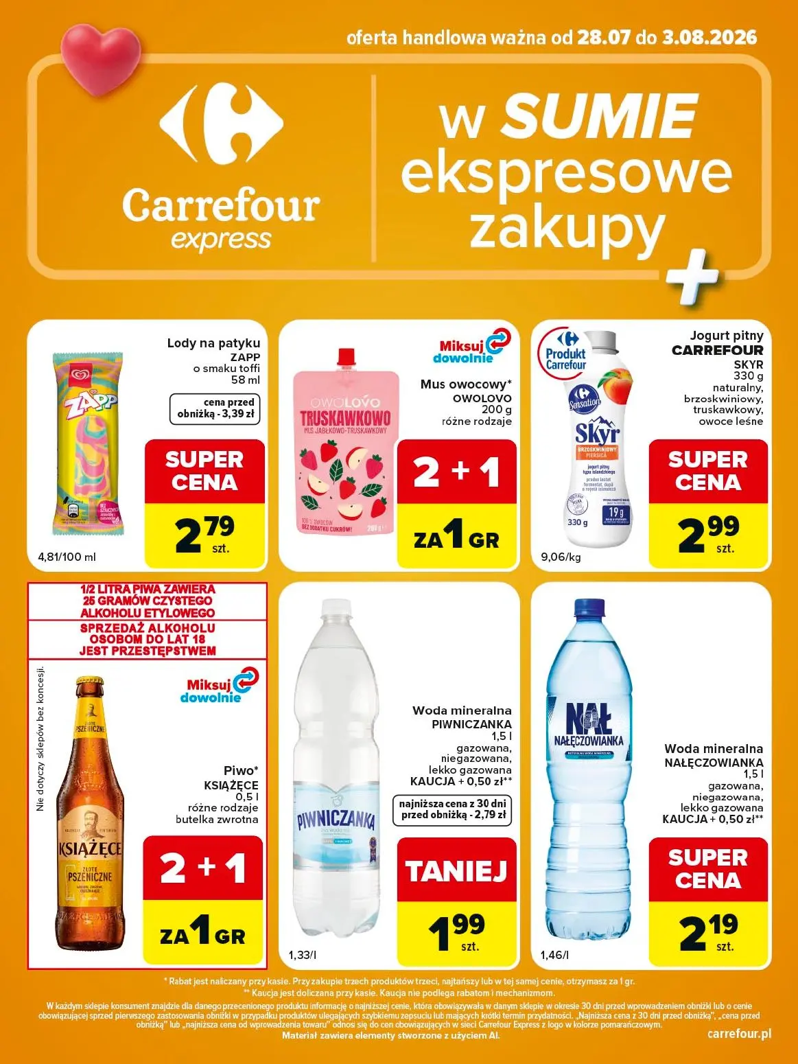 gazetka promocyjna Carrefour Express W sumie ekspresowe zakupy - Strona 2