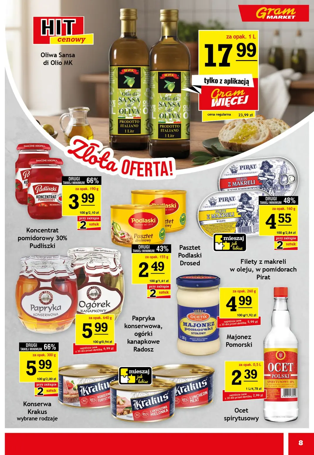 gazetka promocyjna Gram Market  - Strona 8