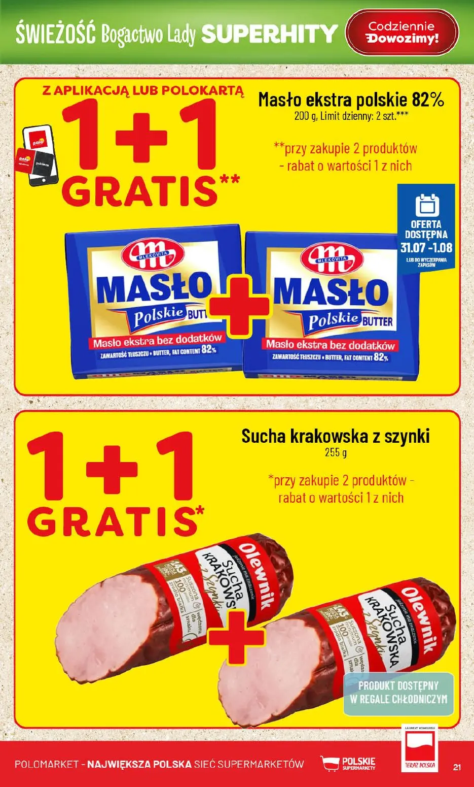 gazetka promocyjna POLOmarket Do POLO po bogactwo lady i dziczyznę - Strona 21