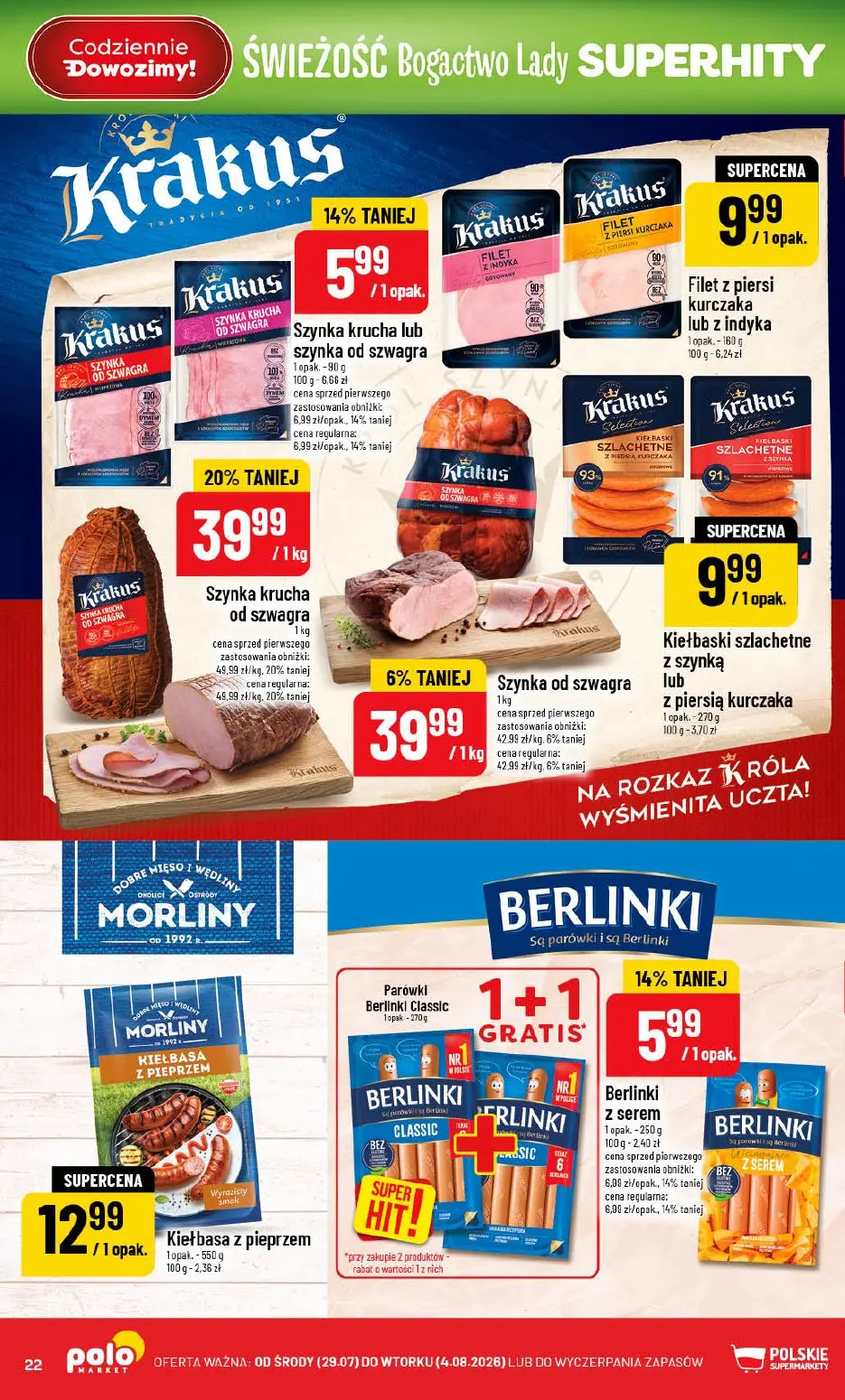 gazetka promocyjna POLOmarket Do POLO po bogactwo lady i dziczyznę - Strona 22