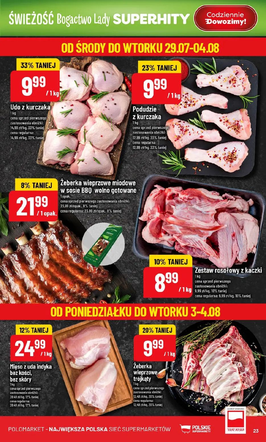 gazetka promocyjna POLOmarket Do POLO po bogactwo lady i dziczyznę - Strona 23