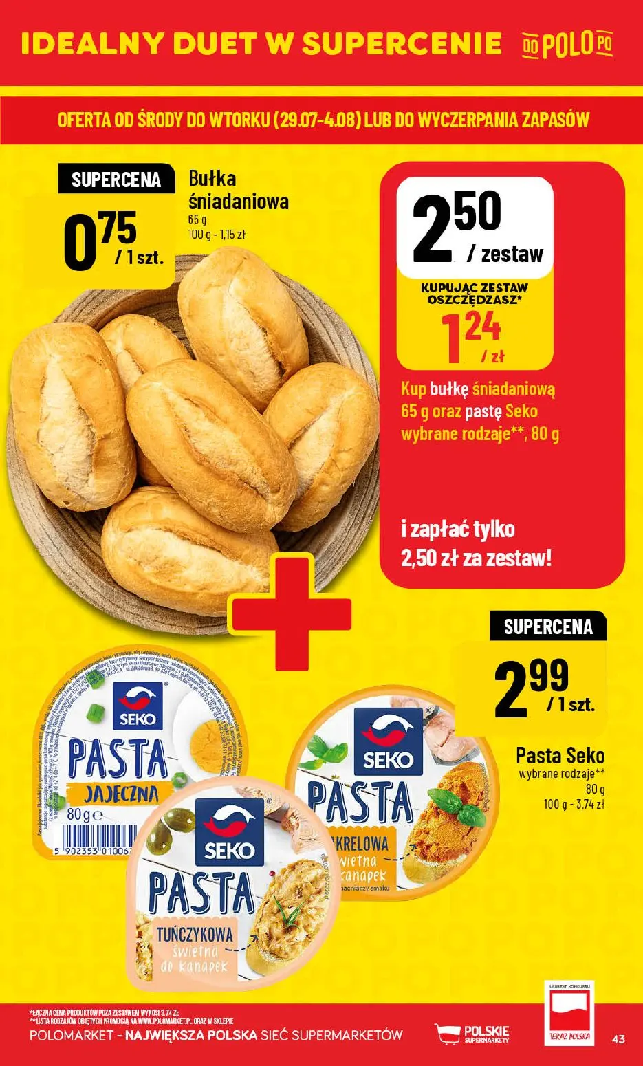 gazetka promocyjna POLOmarket Do POLO po bogactwo lady i dziczyznę - Strona 43