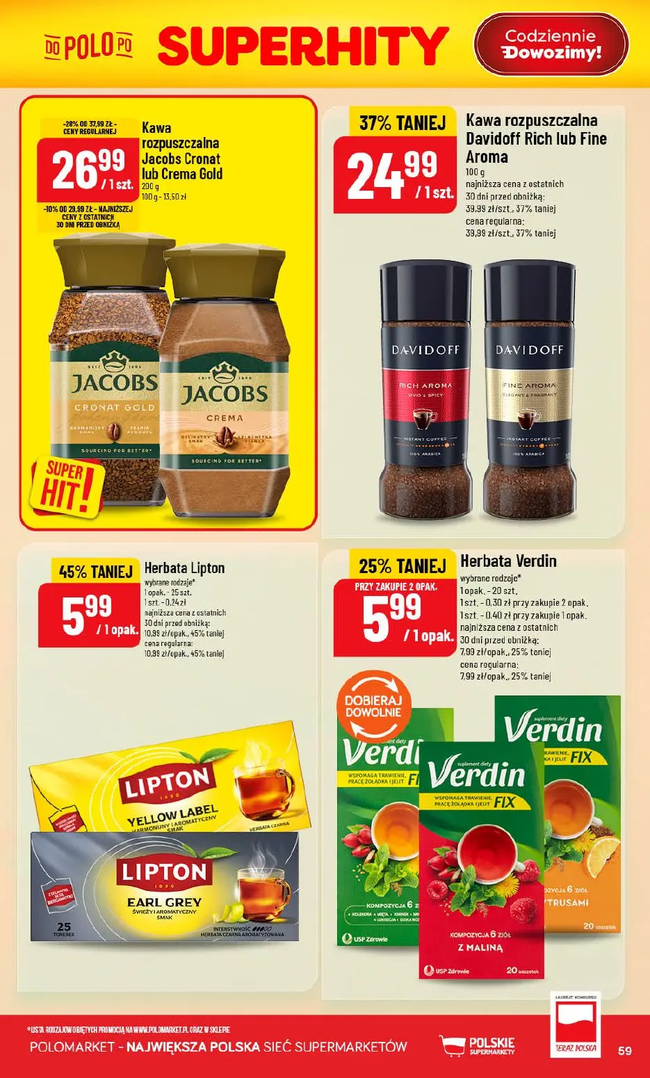 gazetka promocyjna POLOmarket Do POLO po bogactwo lady i dziczyznę - Strona 59