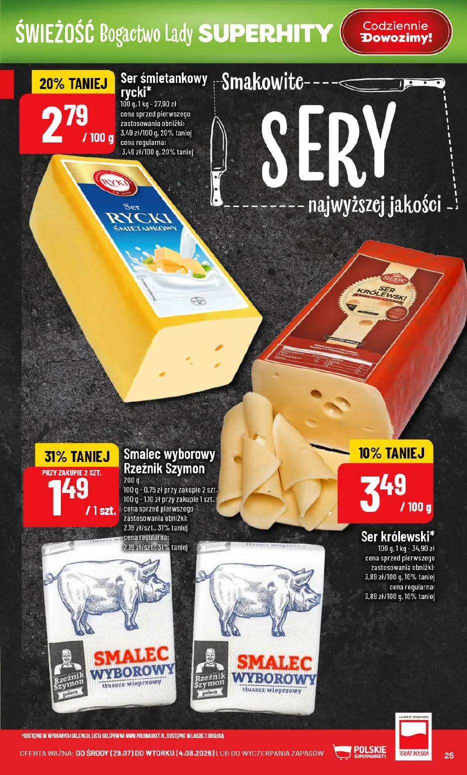 gazetka promocyjna POLOmarket Do POLO po bogactwo lady i dziczyznę - Strona 25