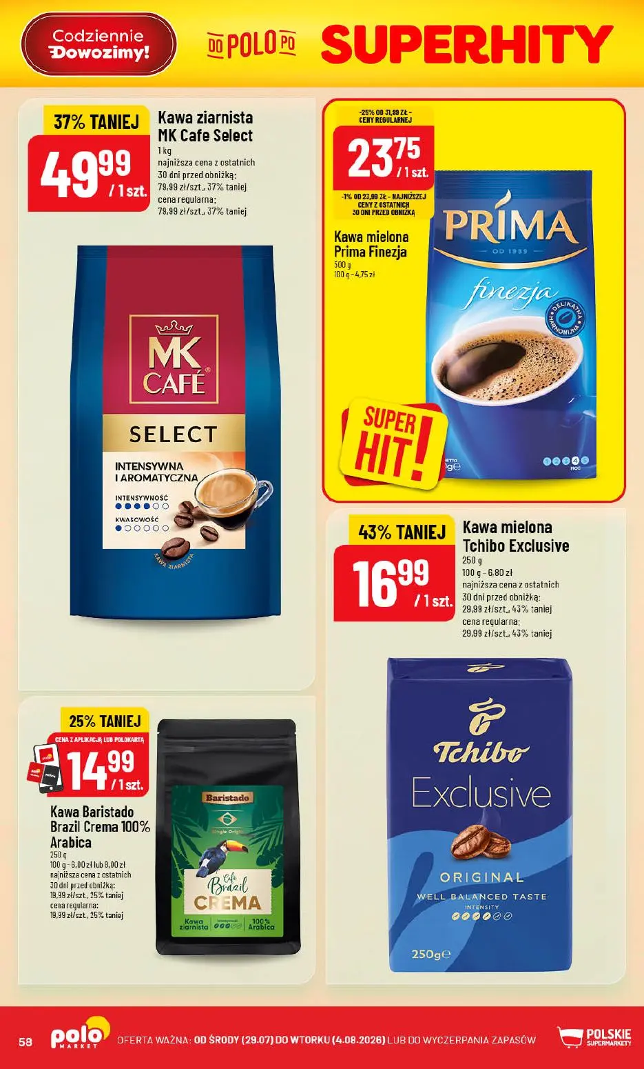 gazetka promocyjna POLOmarket Do POLO po bogactwo lady i dziczyznę - Strona 58