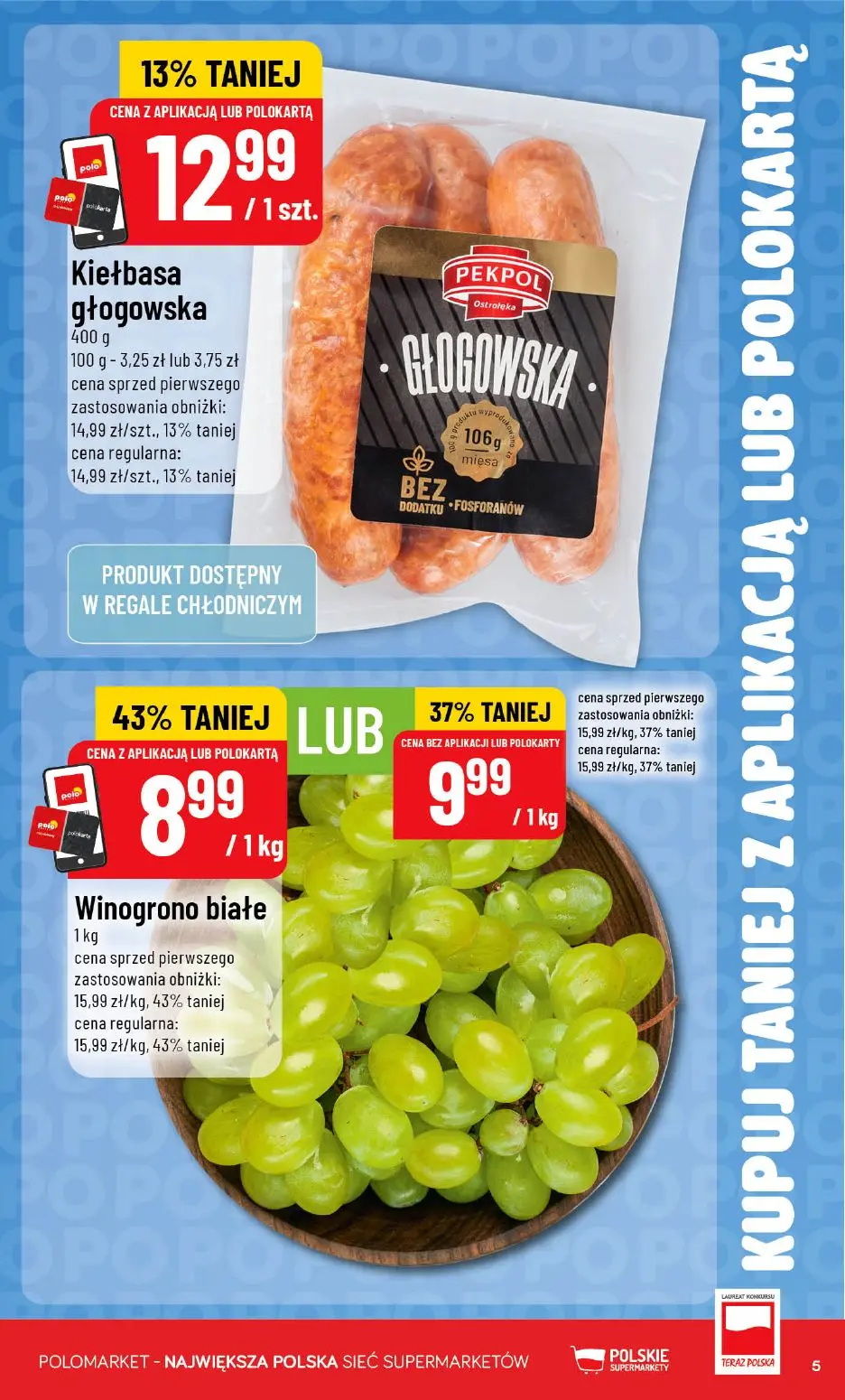 gazetka promocyjna POLOmarket Taniej z APKĄ! - Strona 5