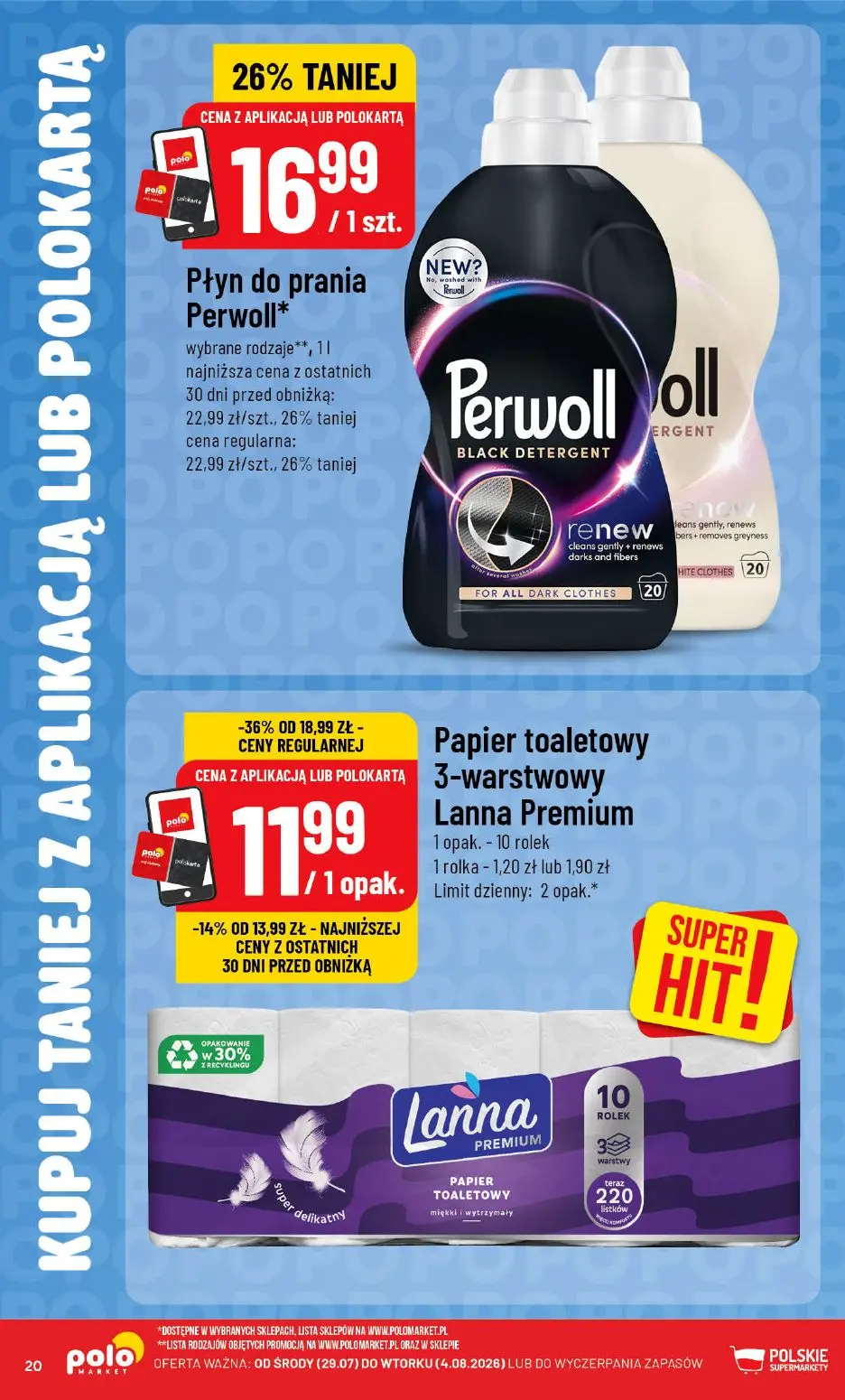 gazetka promocyjna POLOmarket Taniej z APKĄ! - Strona 20