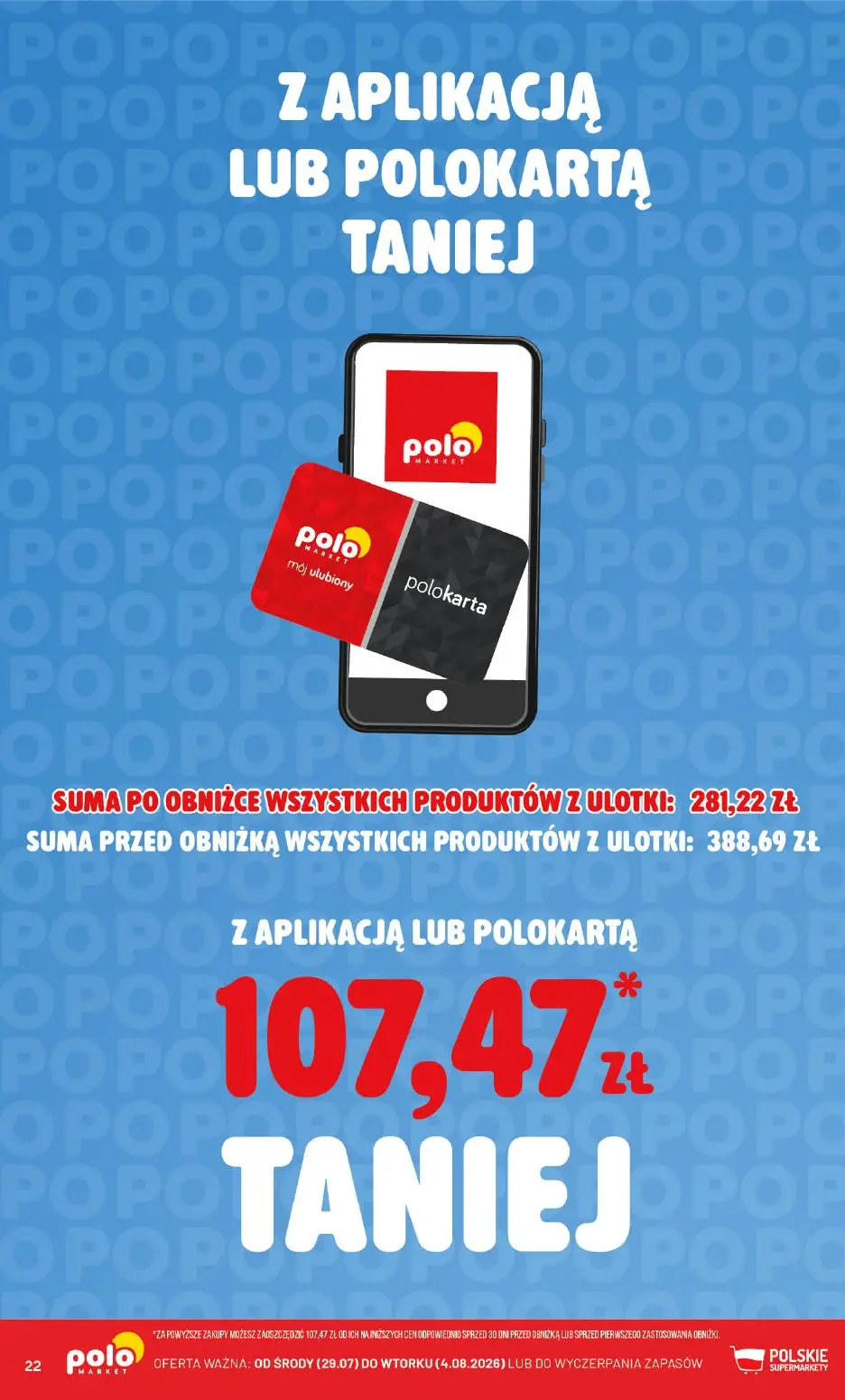 gazetka promocyjna POLOmarket Taniej z APKĄ! - Strona 22