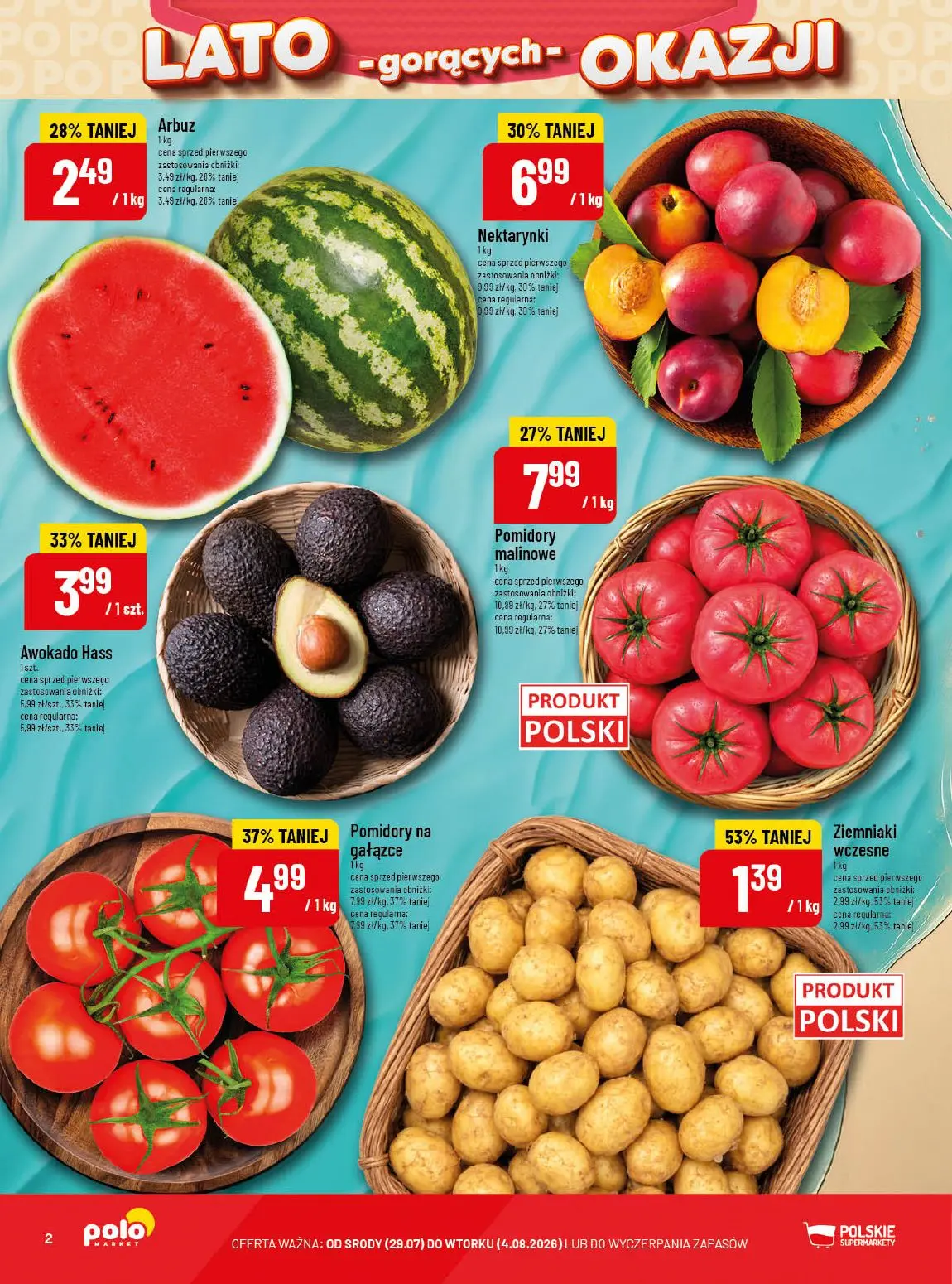 gazetka promocyjna POLOmarket Lato gorących okazji 🛟 - Strona 2