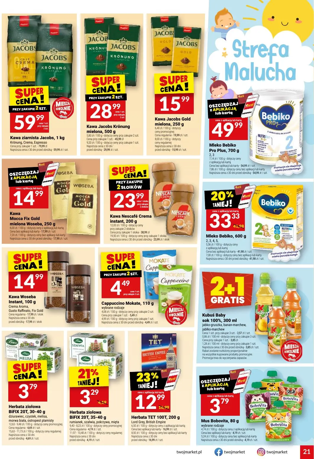 gazetka promocyjna Twój Market  - Strona 21