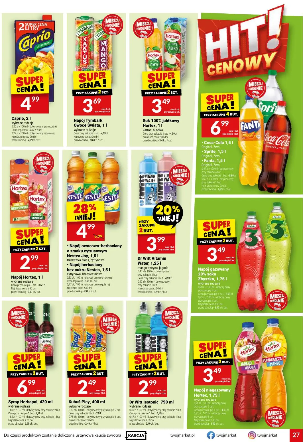 gazetka promocyjna Twój Market  - Strona 27