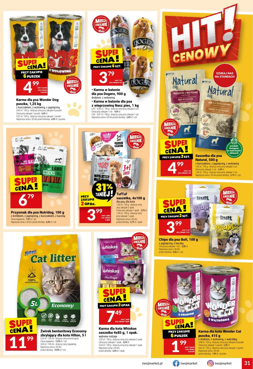gazetka promocyjna Twój Market  - Strona 31
