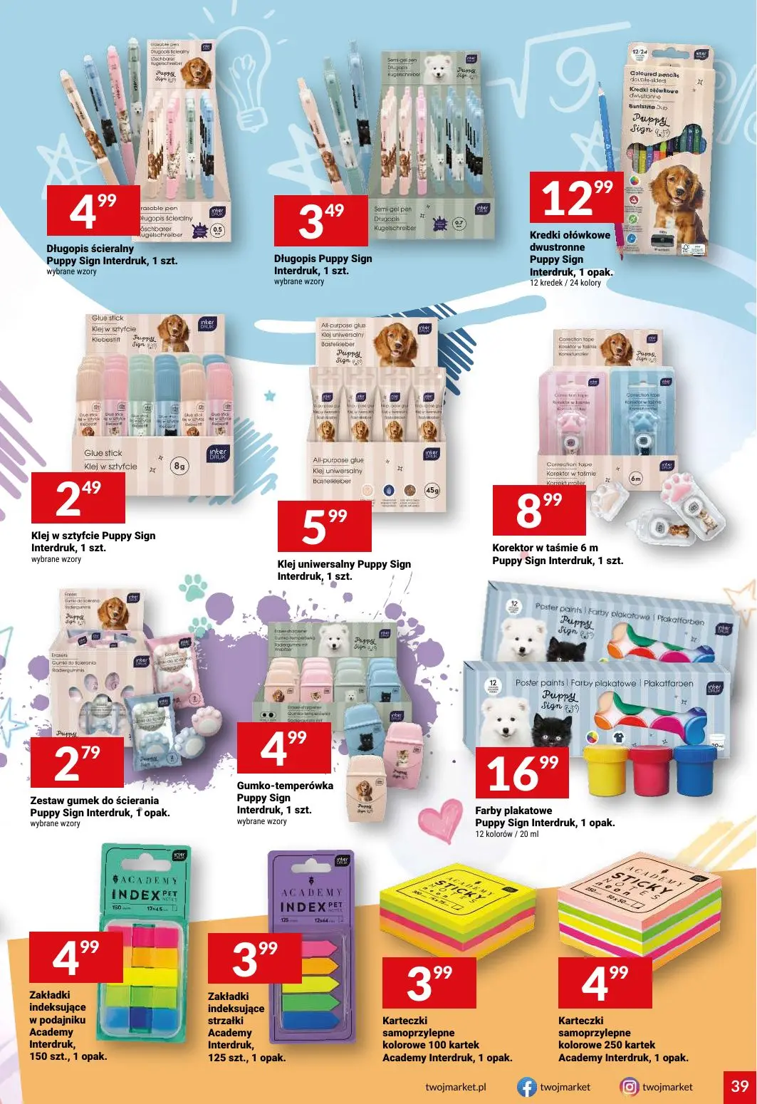 gazetka promocyjna Twój Market  - Strona 39