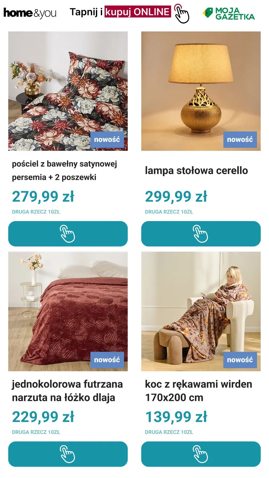 gazetka promocyjna home&you Druga rzecz 10 zł! - Strona 2