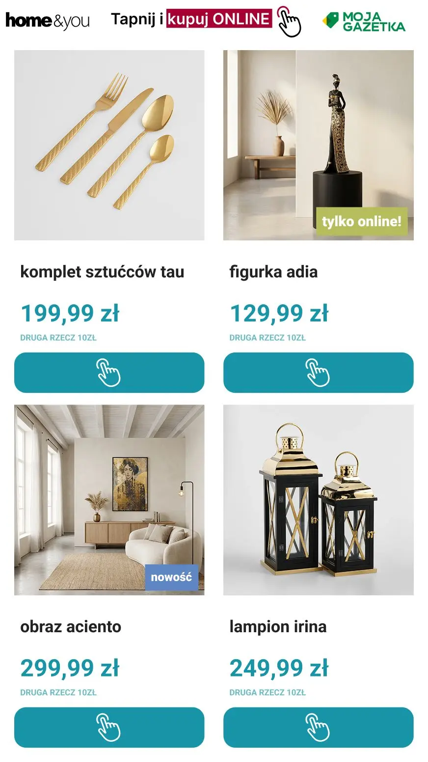 gazetka promocyjna home&you Druga rzecz 10 zł! - Strona 4