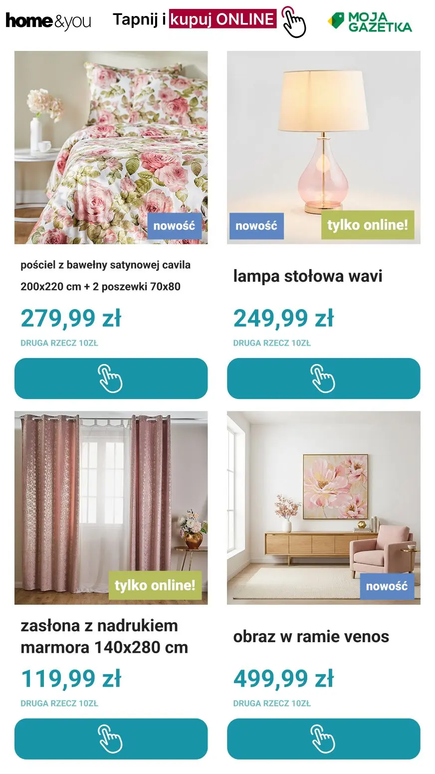 gazetka promocyjna home&you Druga rzecz 10 zł! - Strona 8