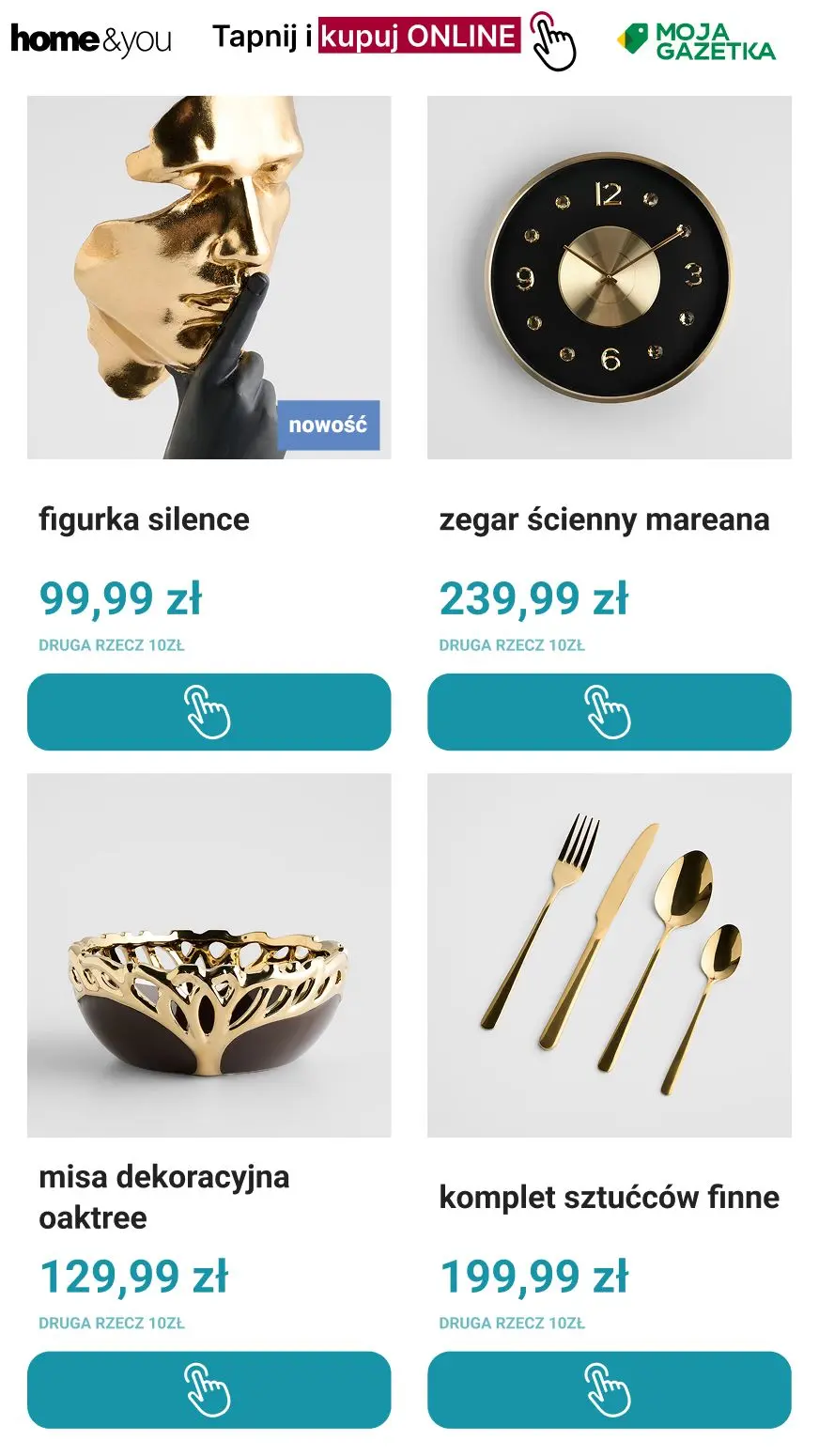 gazetka promocyjna home&you Druga rzecz 10 zł! - Strona 10